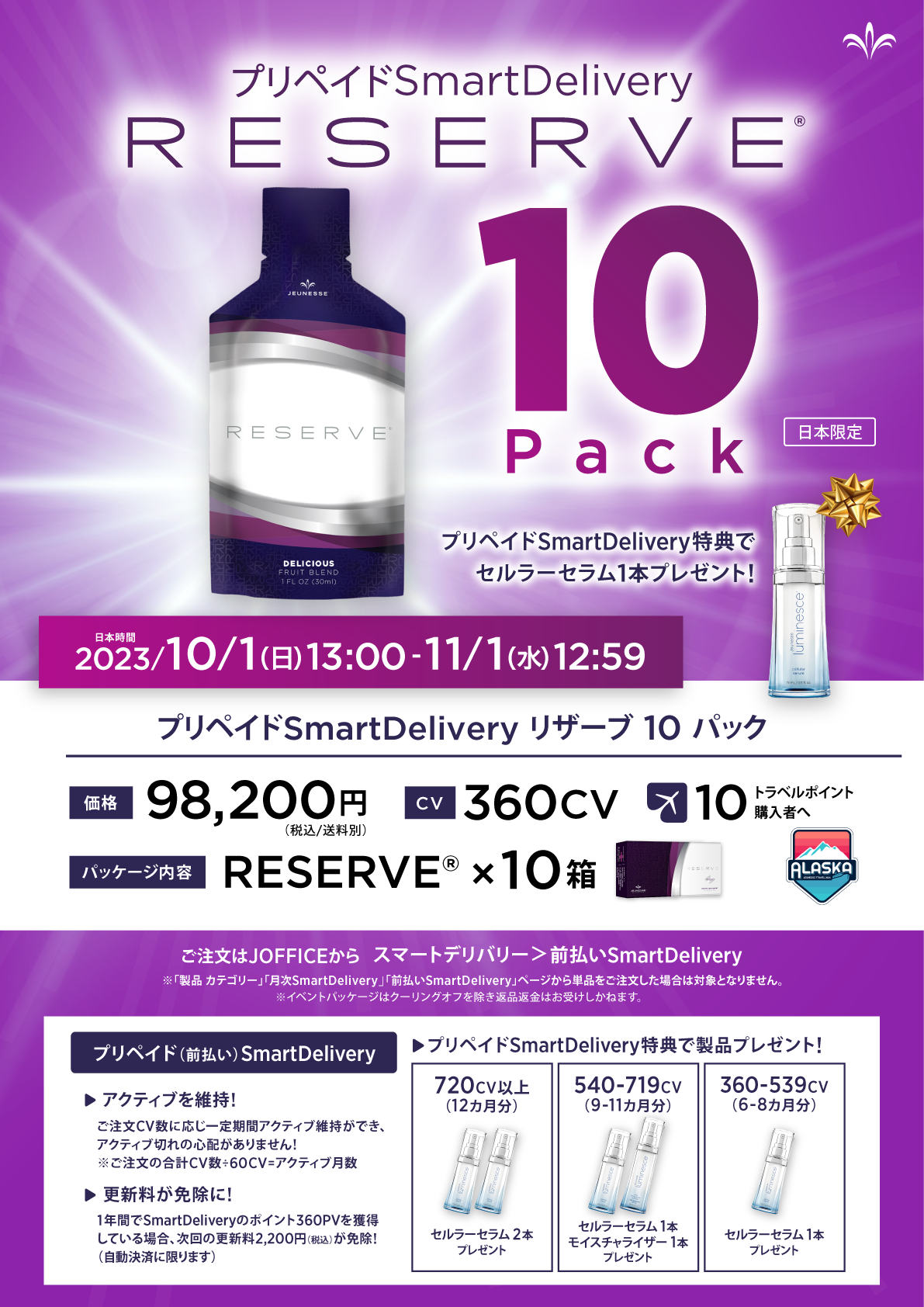 ジュネス リザーブ JEUNESSE RESERVE１箱 - 健康食品